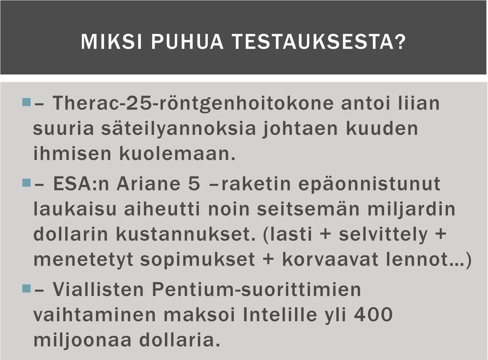 ESA:n Ariane 5 raketin epäonnistunut laukaisu aiheutti noin seitsemän miljardin dollarin