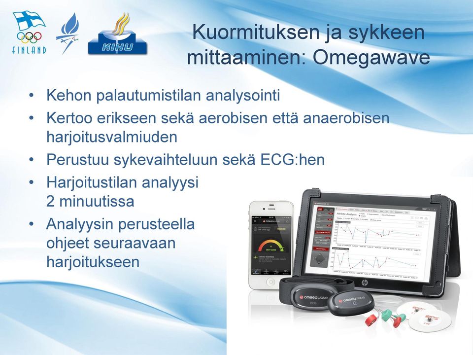 anaerobisen harjoitusvalmiuden Perustuu sykevaihteluun sekä ECG:hen