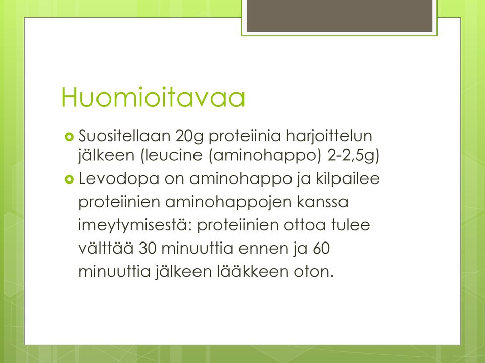 proteiinien aminohappojen kanssa imeytymisestä: proteiinien ottoa