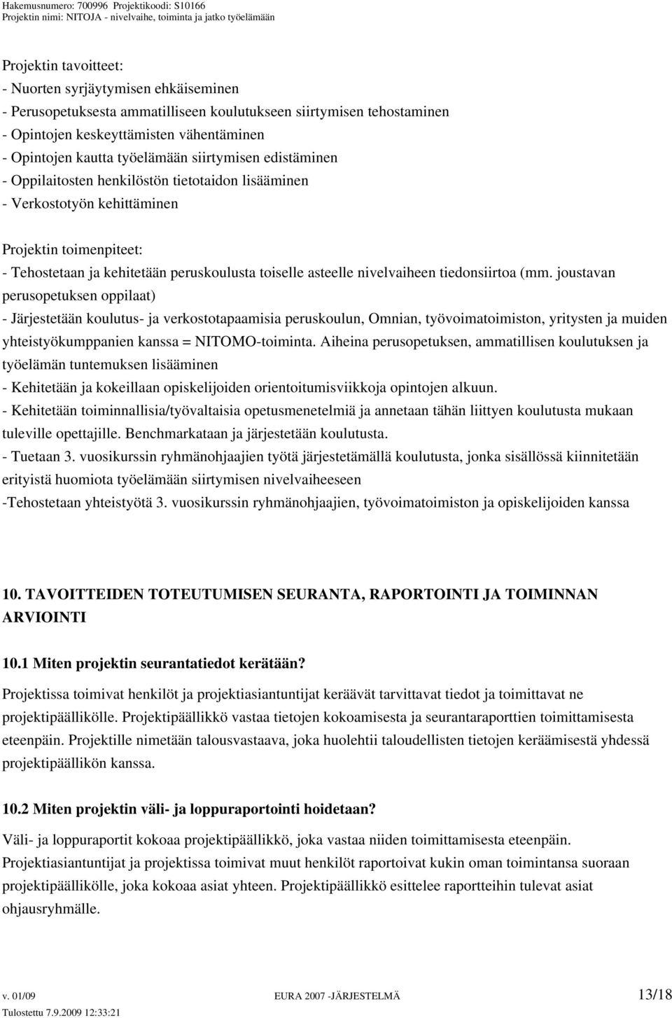 nivelvaiheen tiedonsiirtoa (mm.