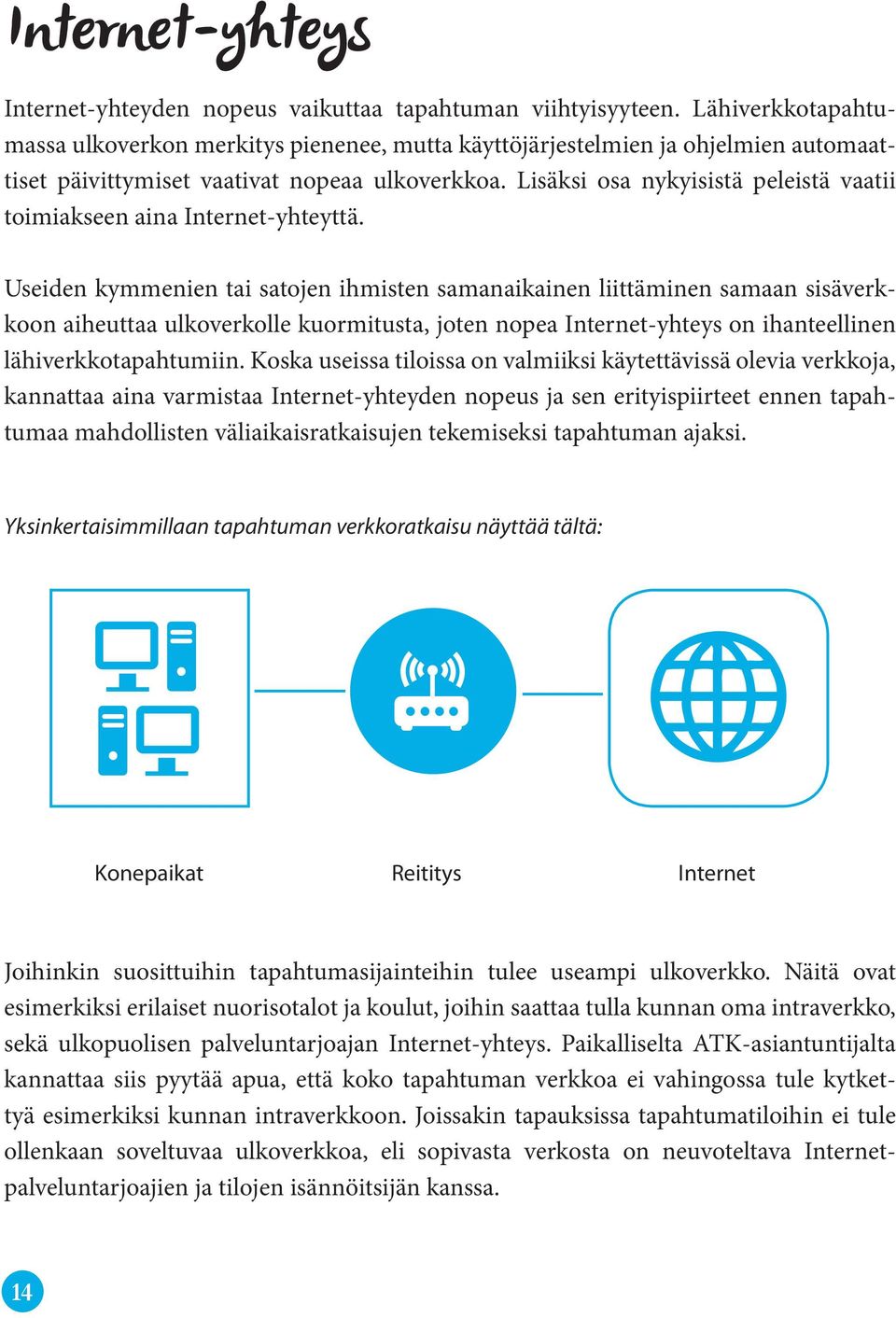 Lisäksi osa nykyisistä peleistä vaatii toimiakseen aina Internet-yhteyttä.