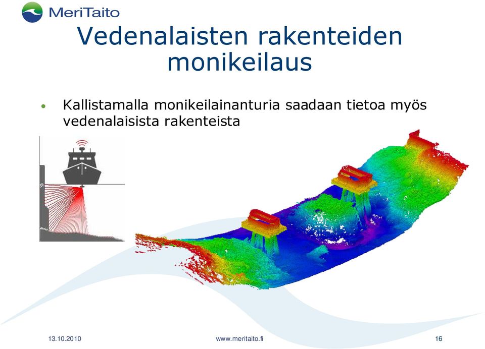 monikeilainanturia saadaan tietoa