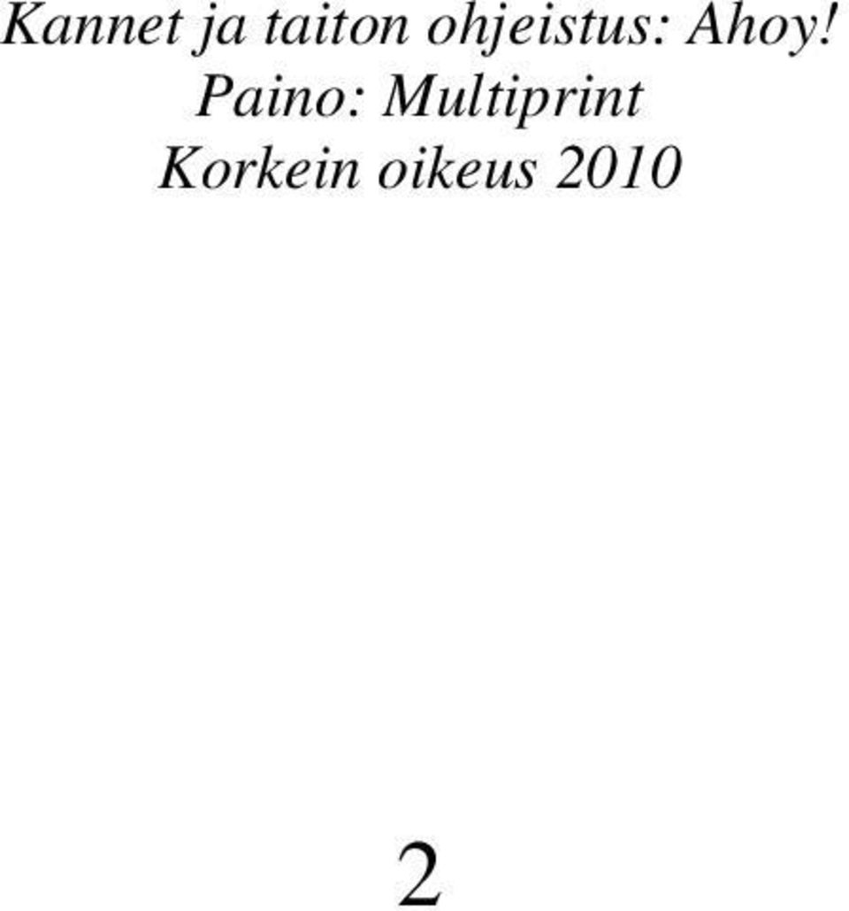 Paino: Multiprint