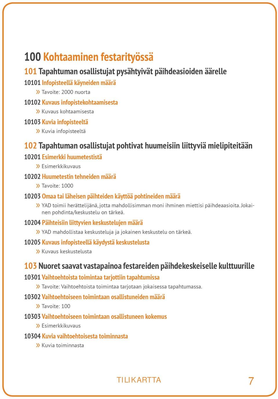 tehneiden määrä Tavoite: 1000 10203 Omaa tai läheisen päihteiden käyttöä pohtineiden määrä YAD toimii herättelijänä, jotta mahdollisimman moni ihminen miettisi päihdeaasioita.