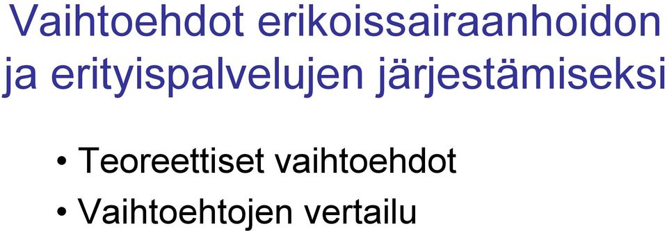 erityispalvelujen