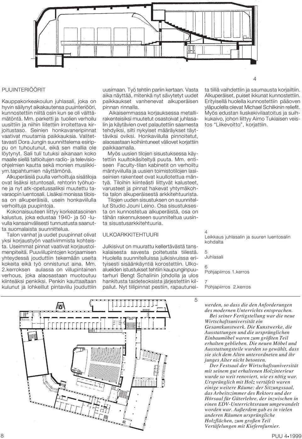 Valitettavasti Dora Jungin suunnittelema esirippu on tuhoutunut, eikä sen mallia ole löytynyt.