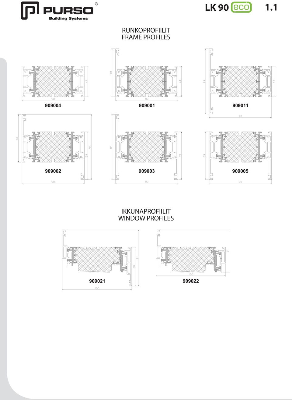 FRAME PROFILES