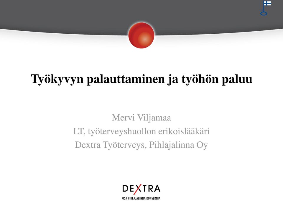 työterveyshuollon