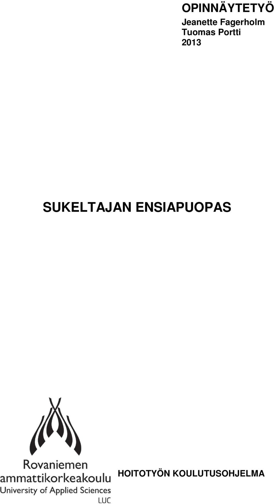 2013 SUKELTAJAN