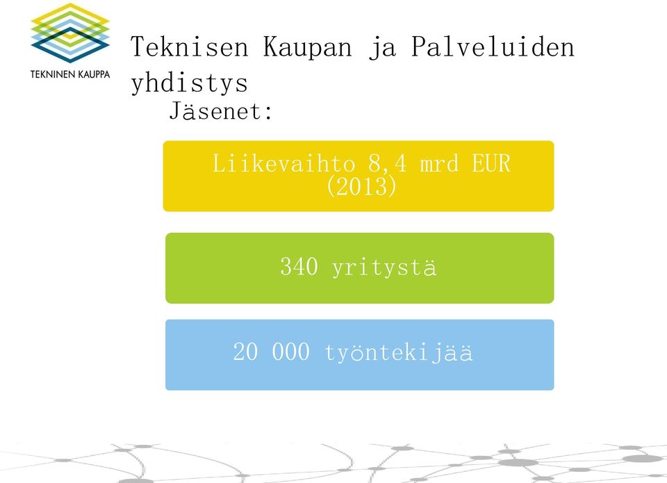 Jäsenet: Liikevaihto 8,4