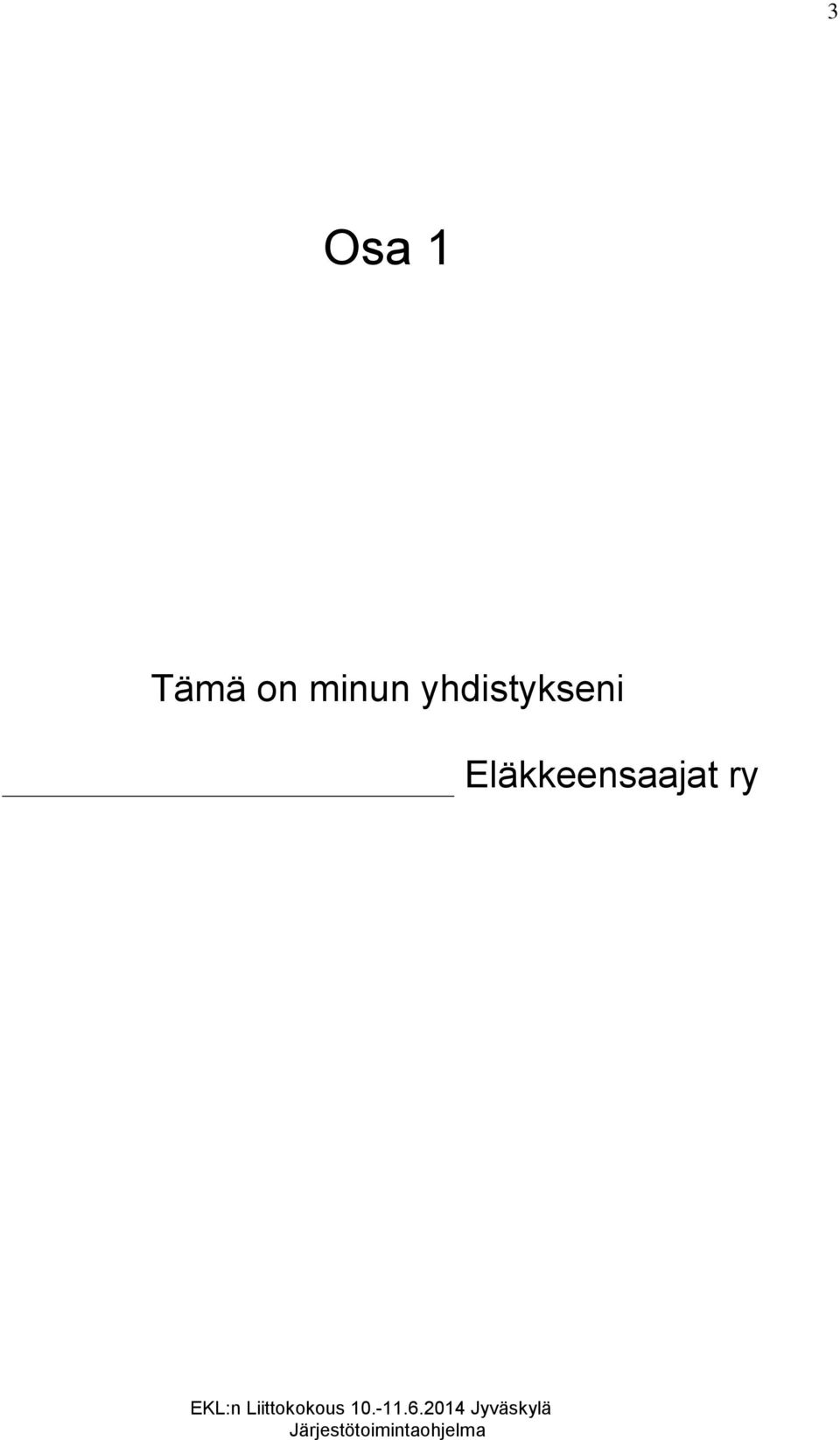 yhdistykseni