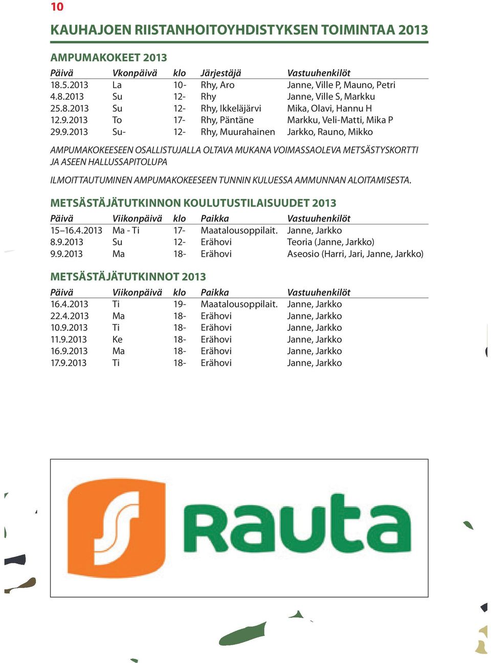 2013 To 17- Rhy, Päntäne Markku, Veli-Matti, Mika P 29.