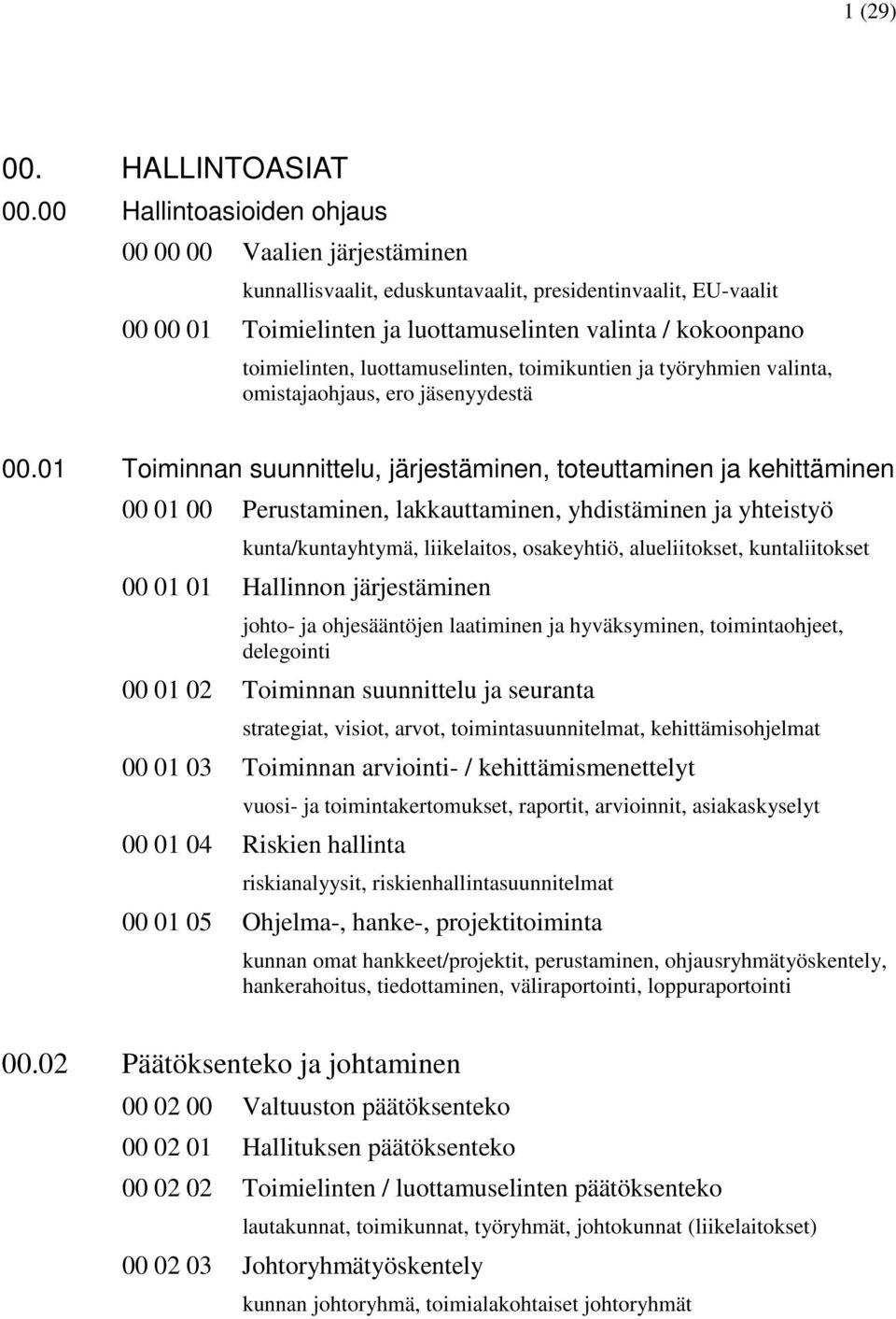 luottamuselinten, toimikuntien ja työryhmien valinta, omistajaohjaus, ero jäsenyydestä 00.