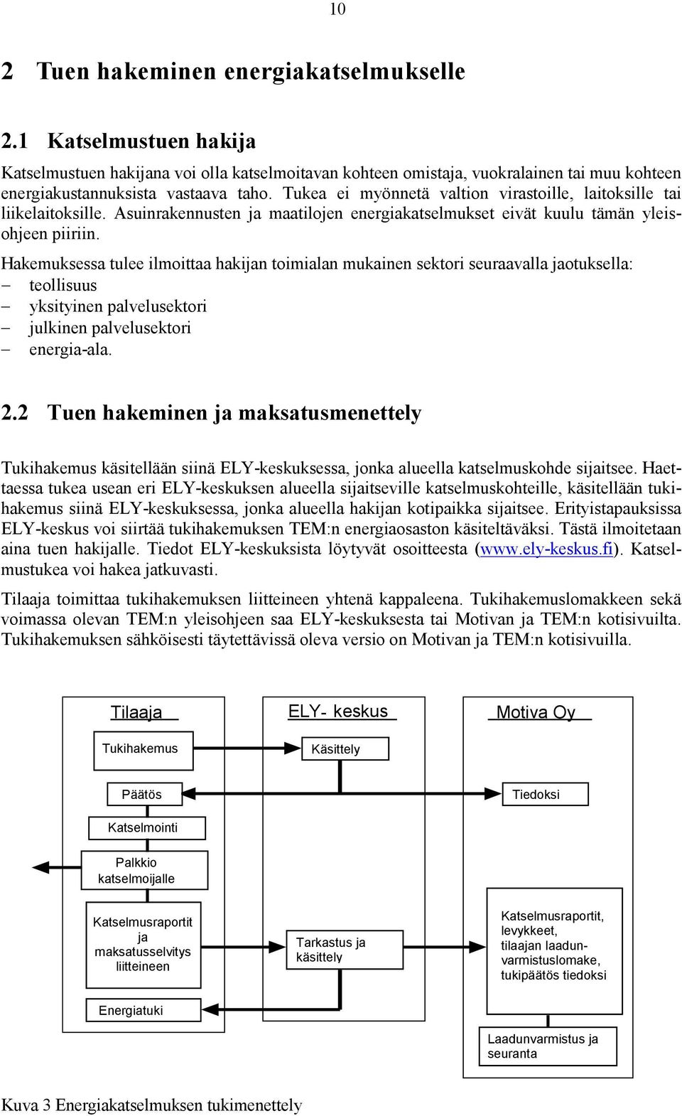 Hakemuksessa tulee ilmoittaa hakijan toimialan mukainen sektori seuraavalla jaotuksella: teollisuus yksityinen palvelusektori julkinen palvelusektori energia-ala. 2.