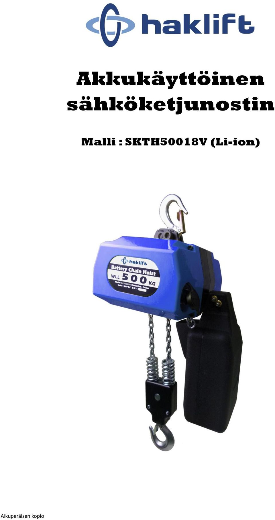 Malli : SKTH50018V