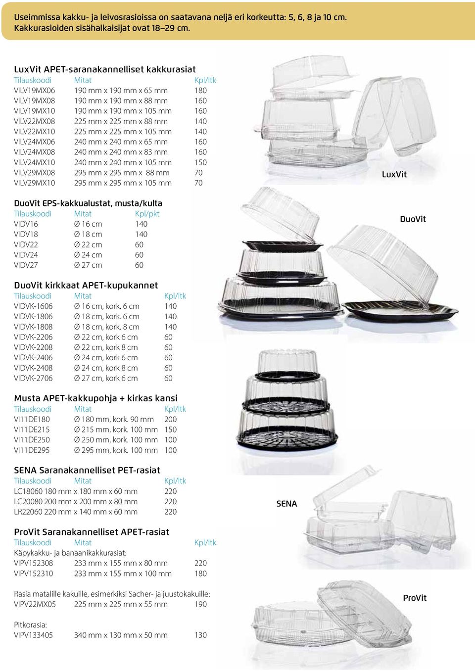 VILV22MX10 225 mm x 225 mm x 105 mm 140 VILV24MX06 240 mm x 240 mm x 65 mm 160 VILV24MX08 240 mm x 240 mm x 83 mm 160 VILV24MX10 240 mm x 240 mm x 105 mm 150 VILV29MX08 295 mm x 295 mm x 88 mm 70