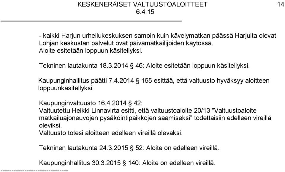 Kaupunginvaltuusto 16.4.