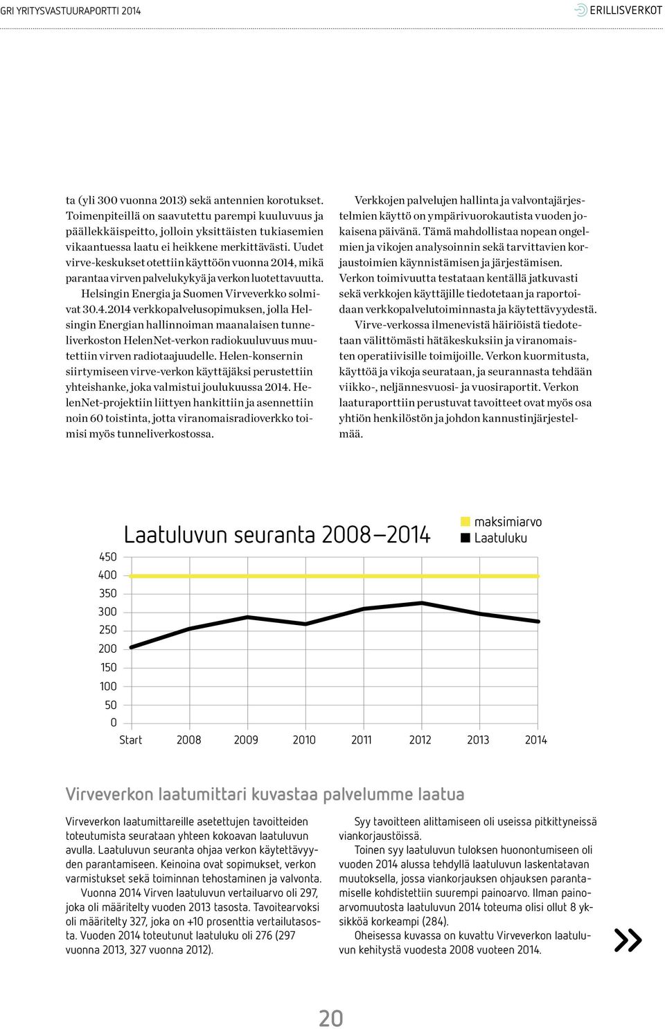 mikä parantaa virven palvelukykyä ja verkon luotettavuutta. Helsingin Energia ja Suomen Virveverkko solmivat 30.4.