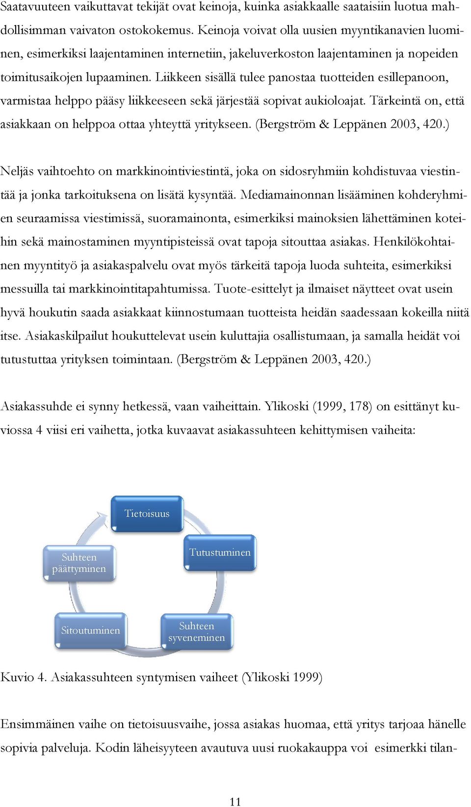 Liikkeen sisällä tulee panostaa tuotteiden esillepanoon, varmistaa helppo pääsy liikkeeseen sekä järjestää sopivat aukioloajat. Tärkeintä on, että asiakkaan on helppoa ottaa yhteyttä yritykseen.
