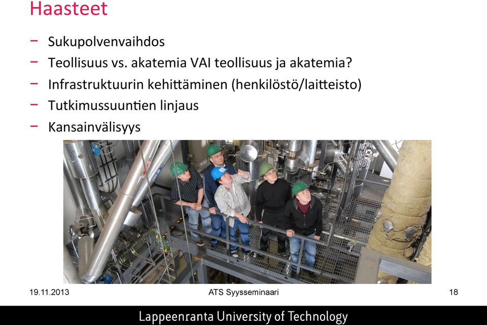 Infrastruktuurin kehiväminen