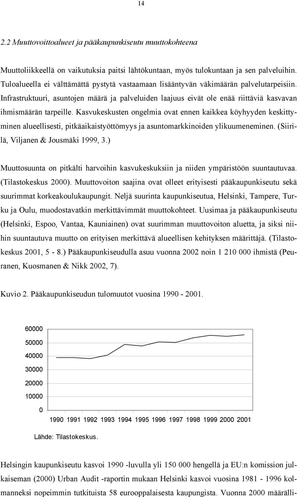 Infrastruktuuri, asuntojen määrä ja palveluiden laajuus eivät ole enää riittäviä kasvavan ihmismäärän tarpeille.