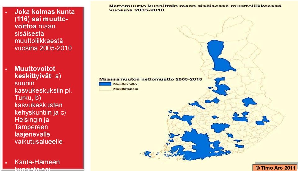 suuriin kasvukeskuksiin pl.