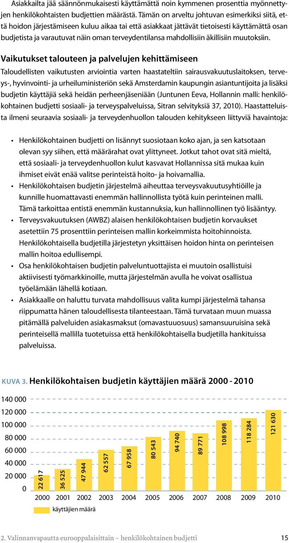 mahdollisiin äkillisiin muutoksiin.