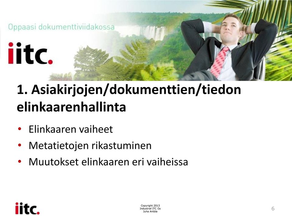 elinkaarenhallinta Elinkaaren