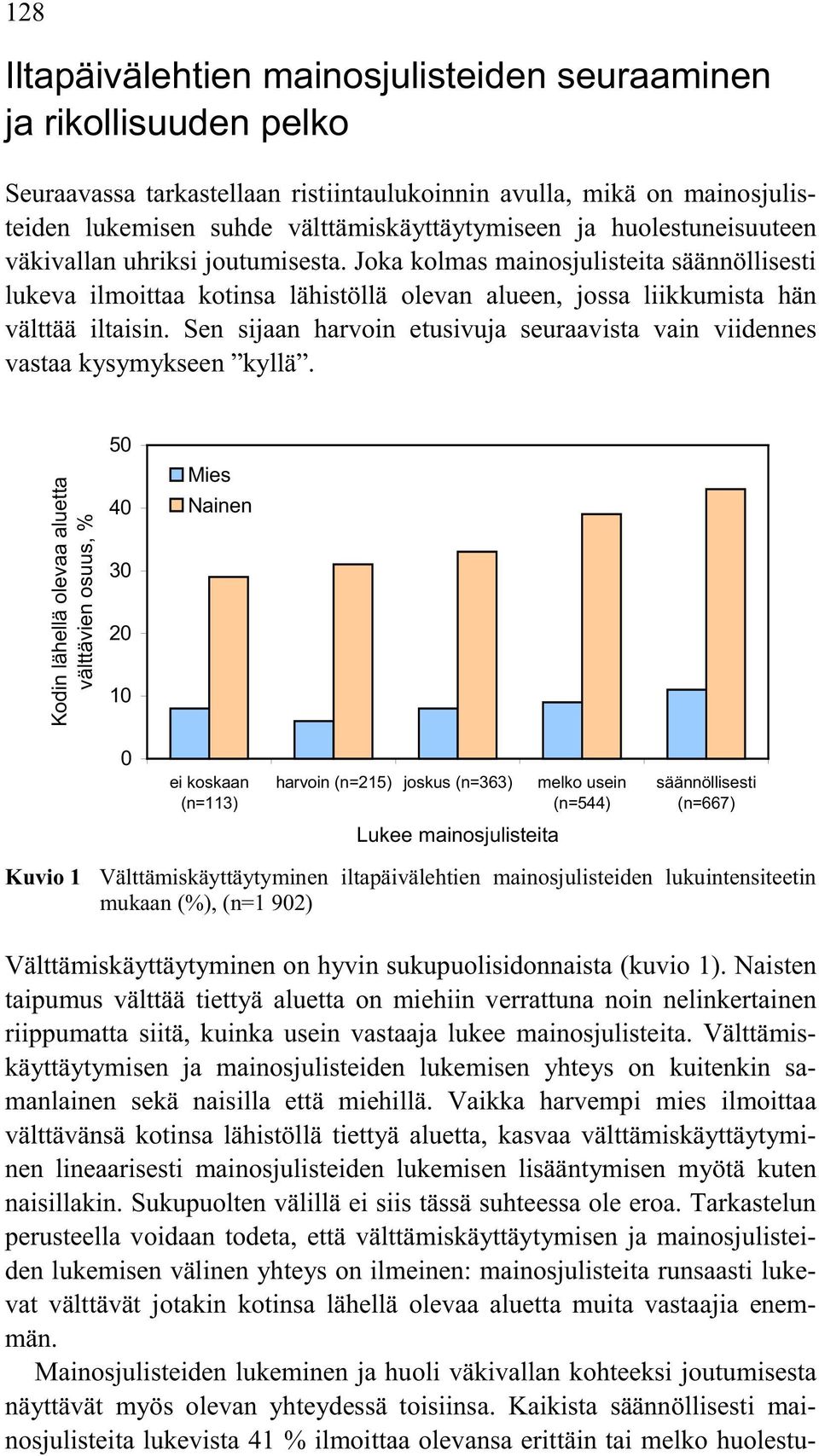 Sen sijaan harvoin etusivuja seuraavista vain viidennes vastaa kysymykseen kyllä.