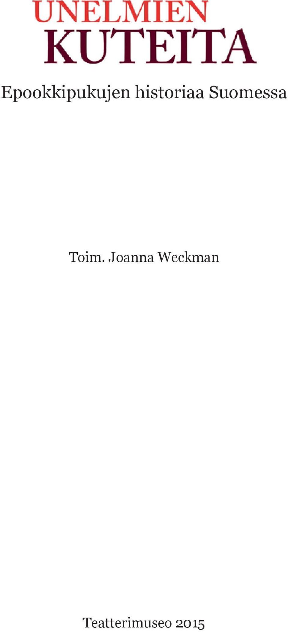 Toim. Joanna