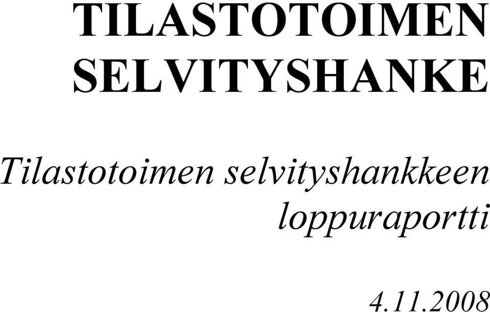 Tilastotoimen