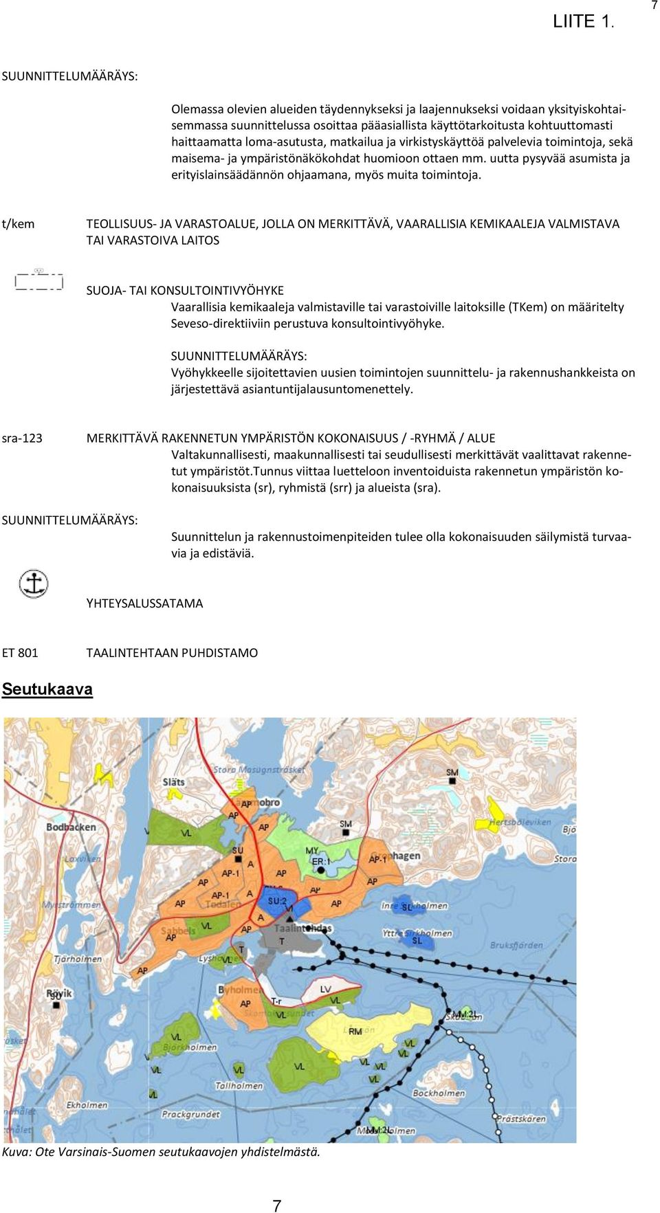 uutta pysyvää asumista ja erityislainsäädännön ohjaamana, myös muita toimintoja.