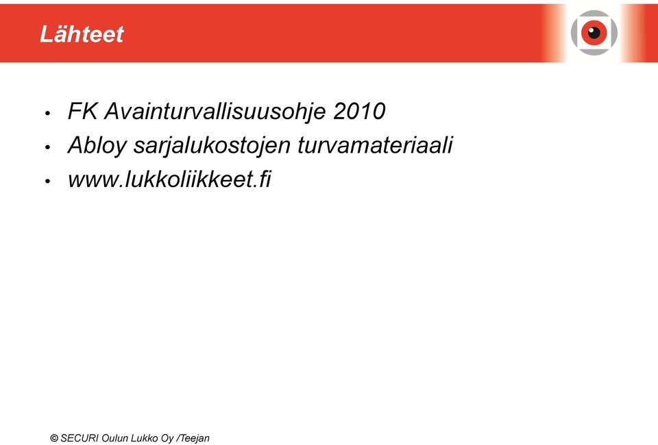 2010 Abloy