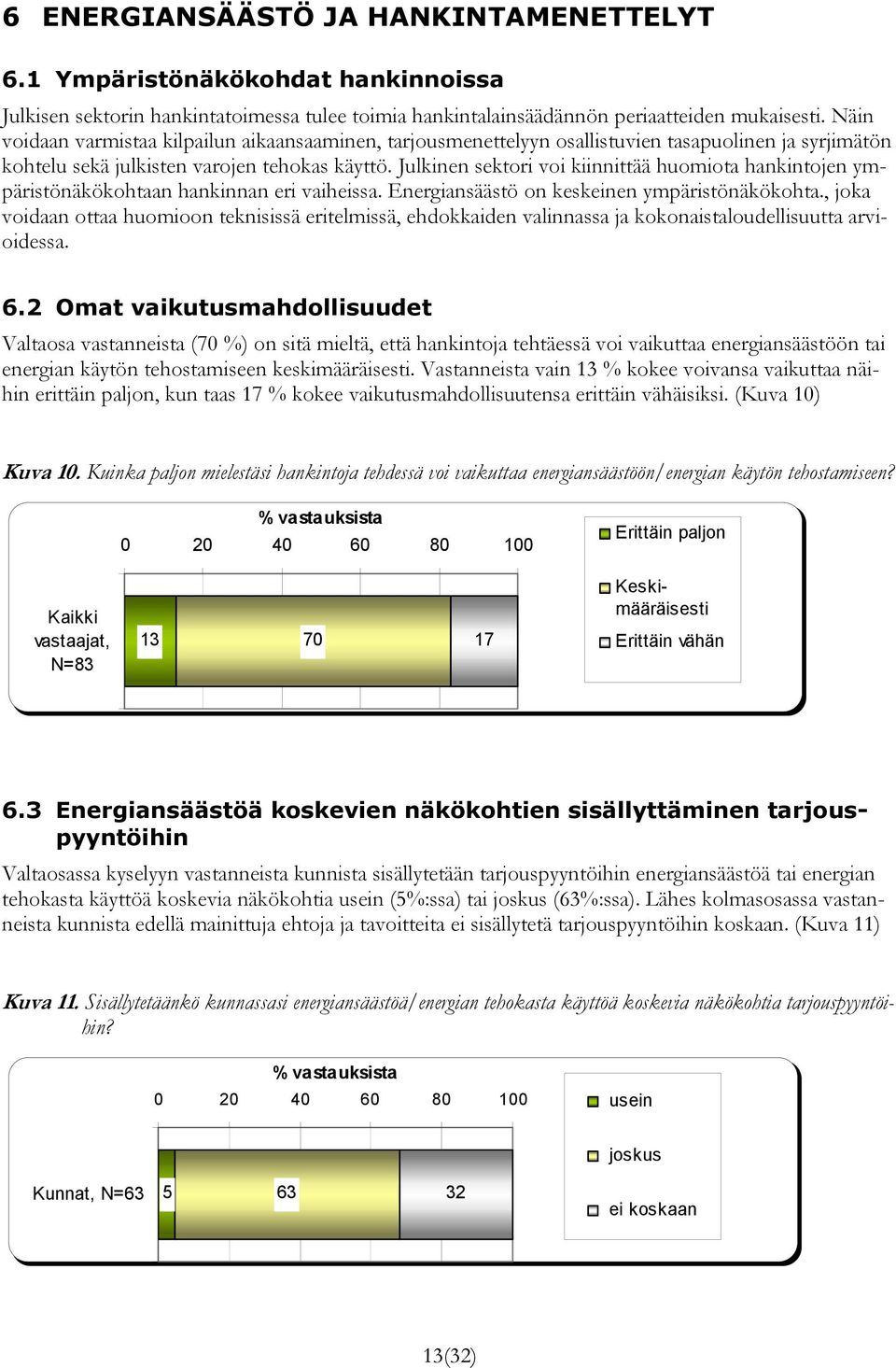 Julkinen sektori voi kiinnittää huomiota hankintojen ympäristönäkökohtaan hankinnan eri vaiheissa. Energiansäästö on keskeinen ympäristönäkökohta.