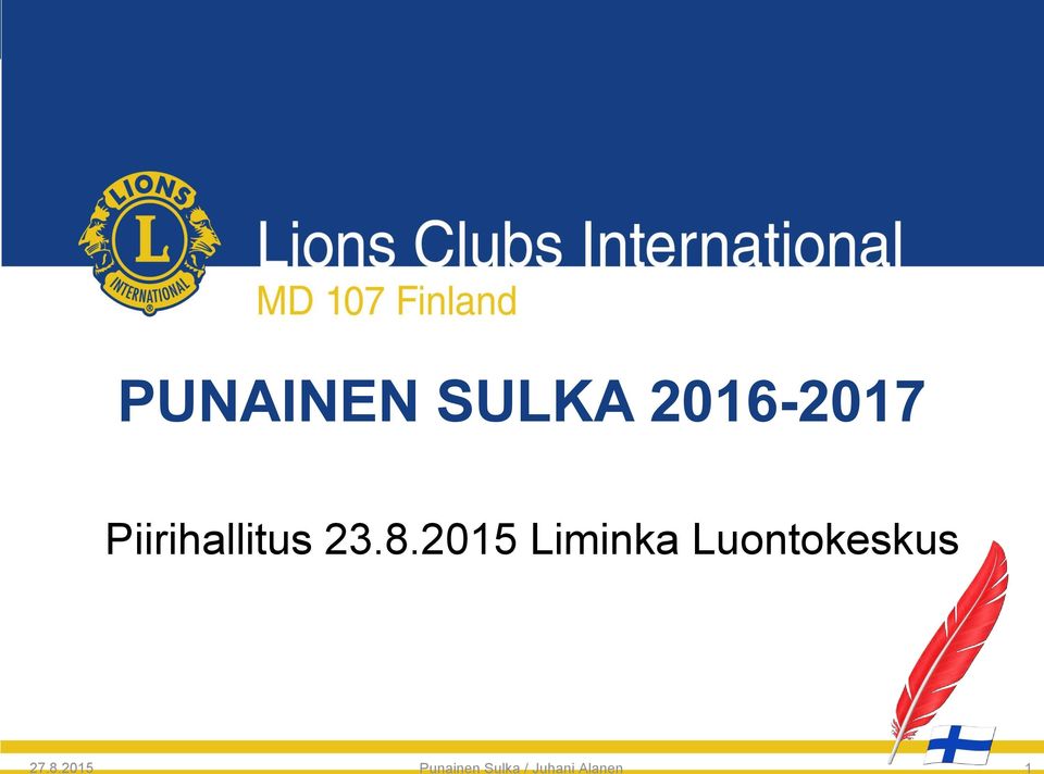 2015 Liminka Luontokeskus