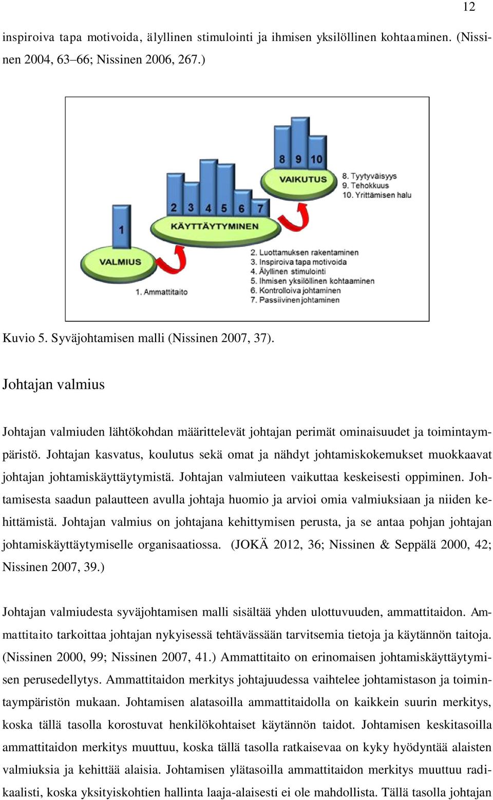 Johtajan kasvatus, koulutus sekä omat ja nähdyt johtamiskokemukset muokkaavat johtajan johtamiskäyttäytymistä. Johtajan valmiuteen vaikuttaa keskeisesti oppiminen.