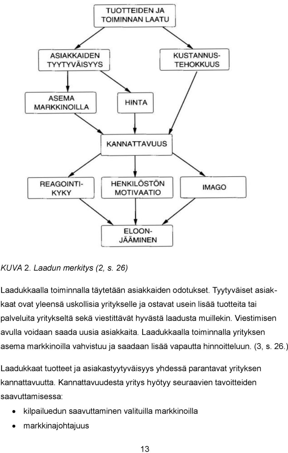 Viestimisen avulla voidaan saada uusia asiakkaita. Laadukkaalla toiminnalla yrityksen asema markkinoilla vahvistuu ja saadaan lisää vapautta hinnoitteluun. (3, s.