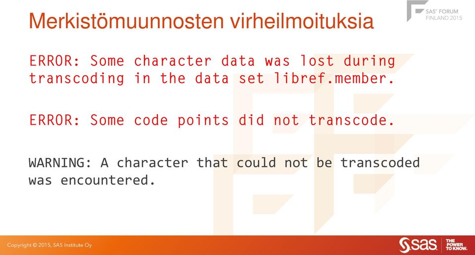 member. ERROR: Some code points did not transcode.