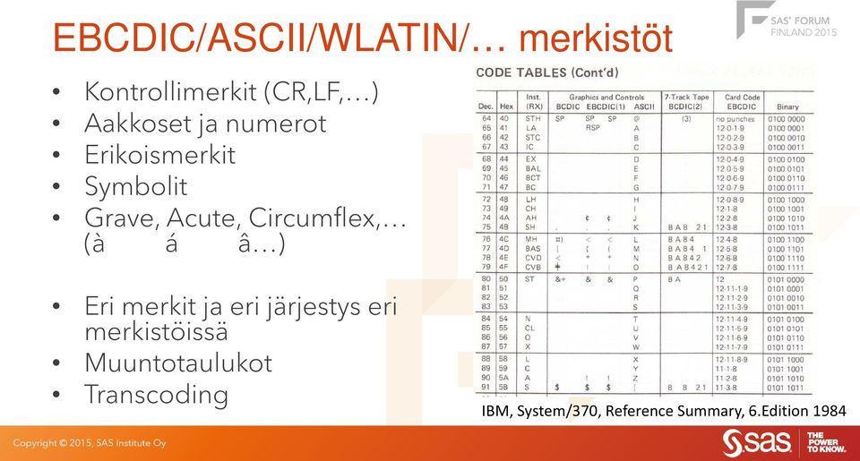 Circumflex, (à á â ) Eri merkit ja eri järjestys eri