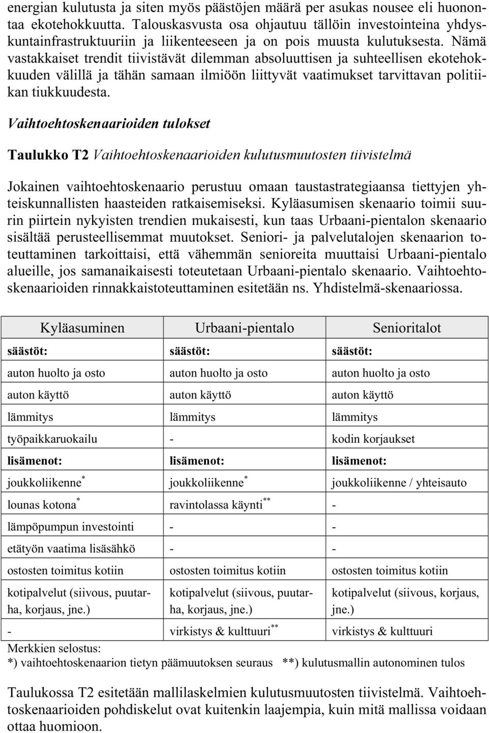 Nämä vastakkaiset trendit tiivistävät dilemman absoluuttisen ja suhteellisen ekotehokkuuden välillä ja tähän samaan ilmiöön liittyvät vaatimukset tarvittavan politiikan tiukkuudesta.