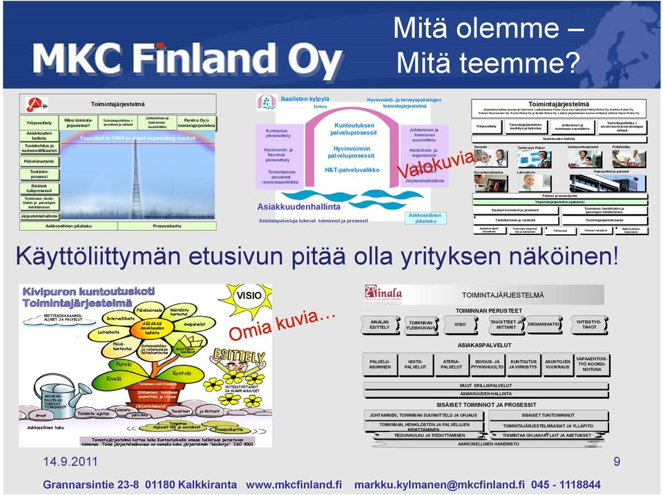 toimintajärjestelmä?