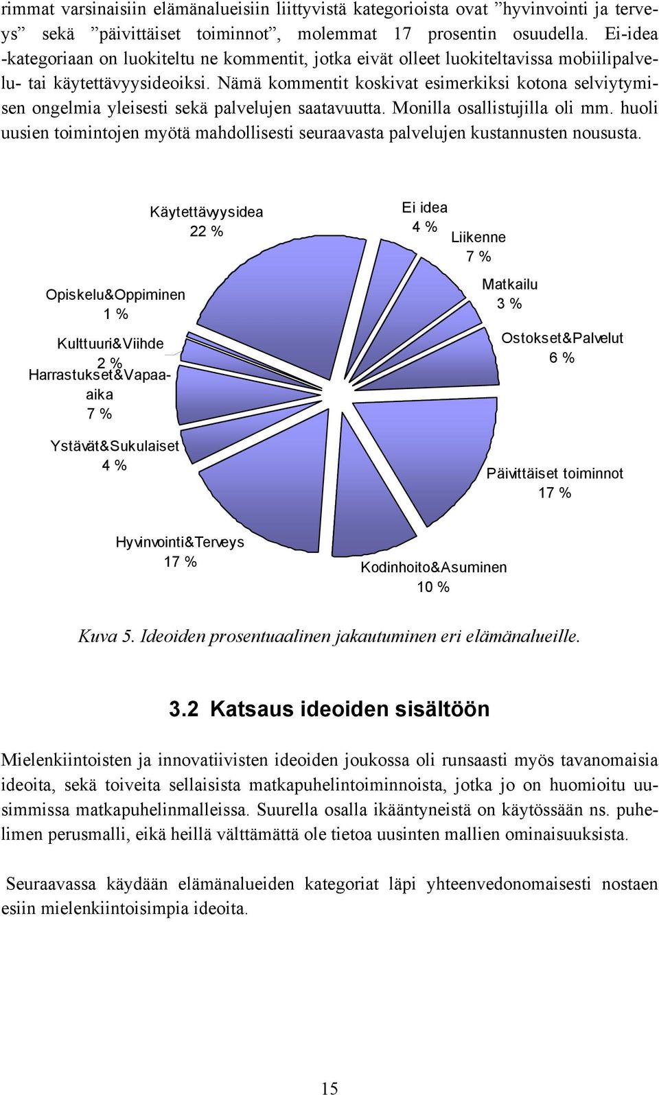 Nämä kommentit koskivat esimerkiksi kotona selviytymisen ongelmia yleisesti sekä palvelujen saatavuutta. Monilla osallistujilla oli mm.