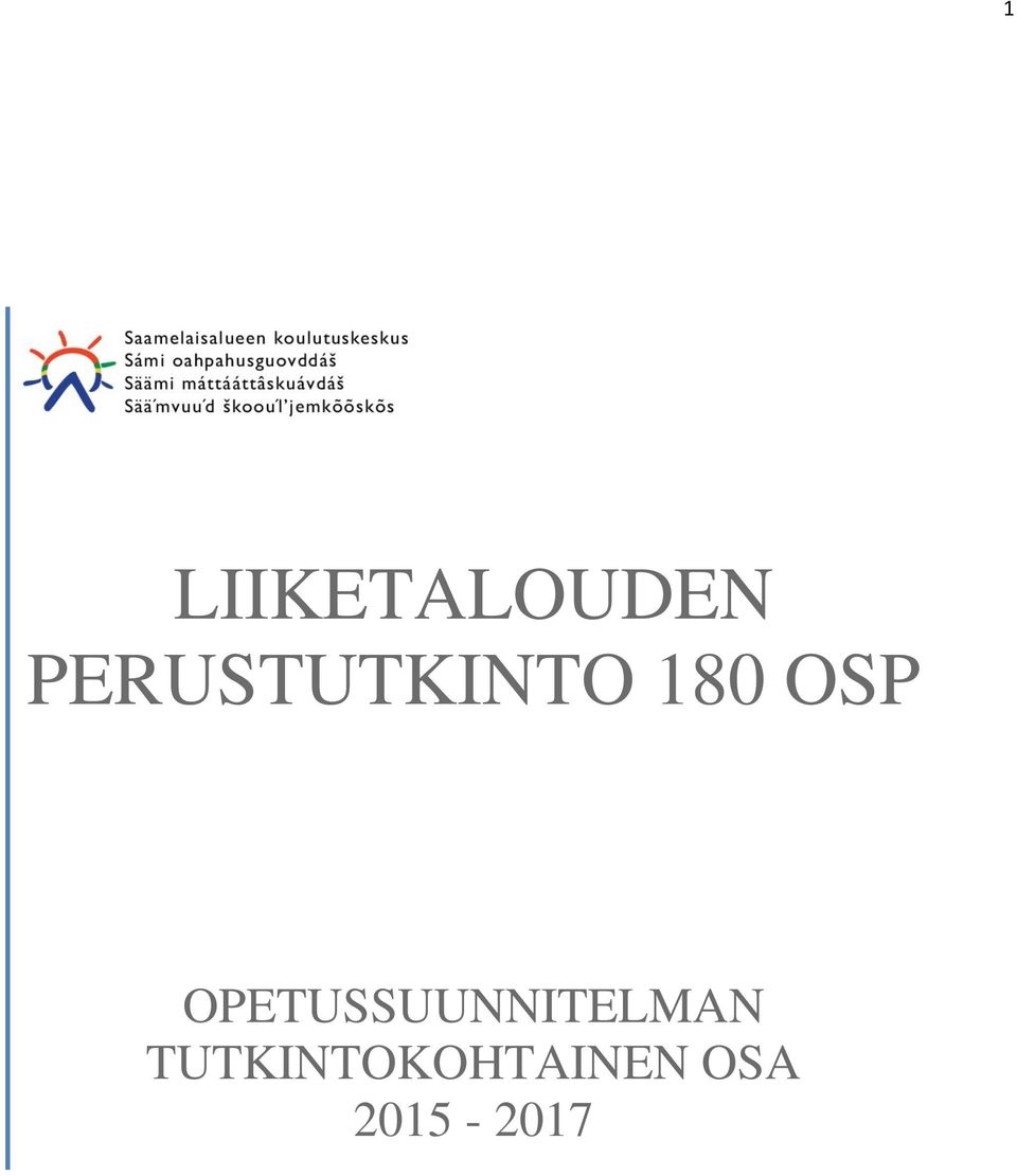 OPETUSSUUNNITELMAN