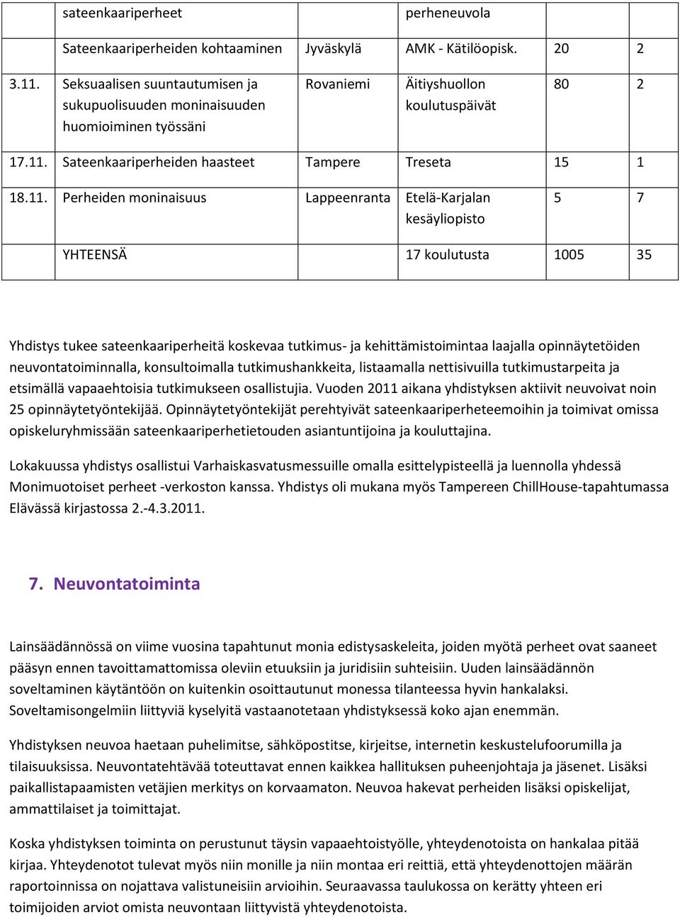 Sateenkaariperheiden haasteet Tampere Treseta 15 1 18.11.