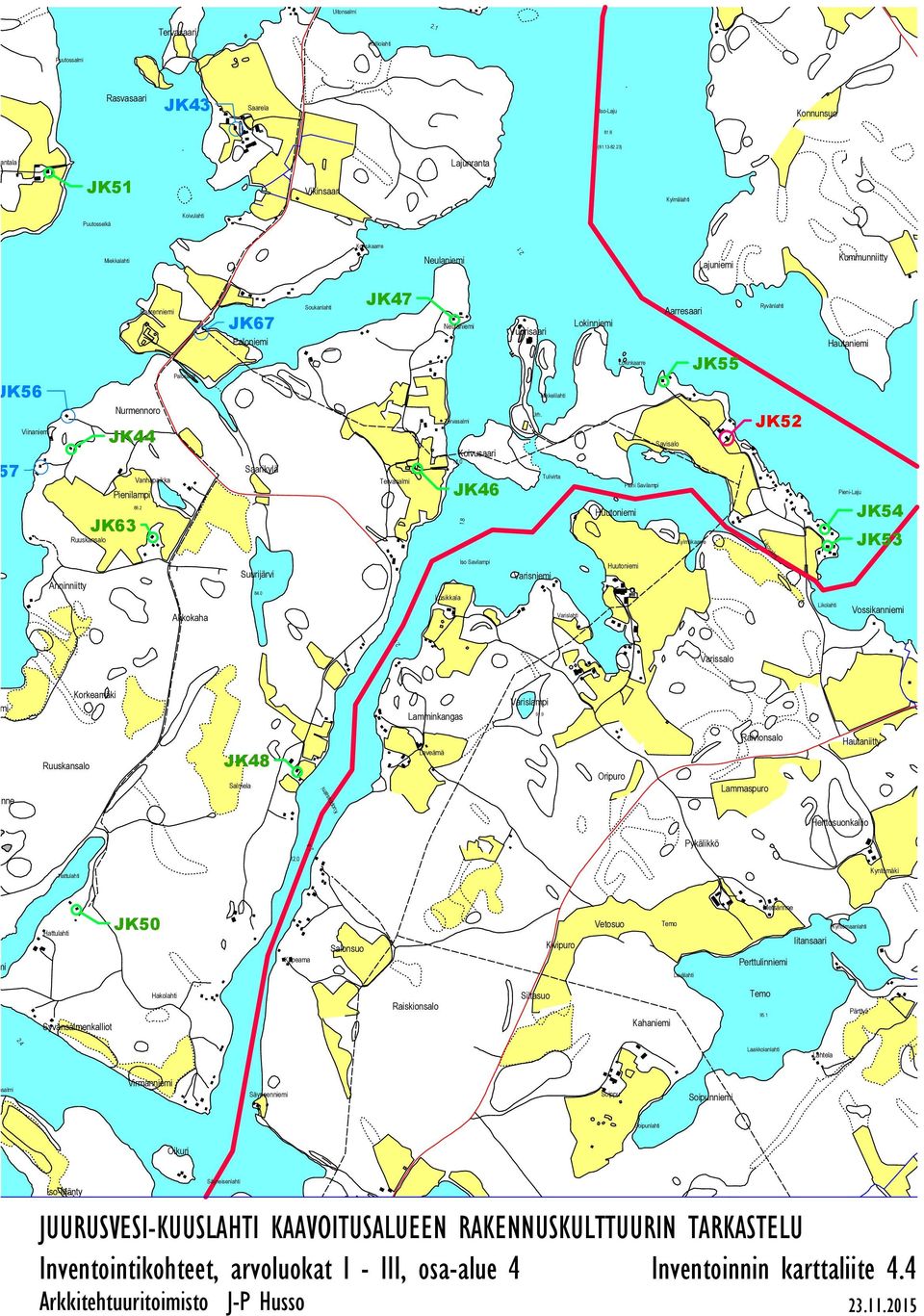 0 Koivusaari JK46 1.8 Vuorisaari Mikkelilahti Urh.