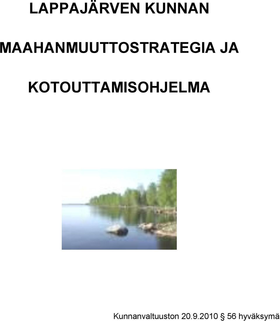 KOTOUTTAMISOHJELMA