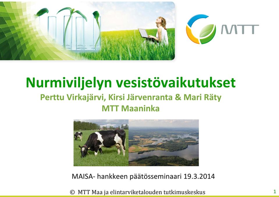 Maaninka MAISA- hankkeen päätösseminaari 19.3.