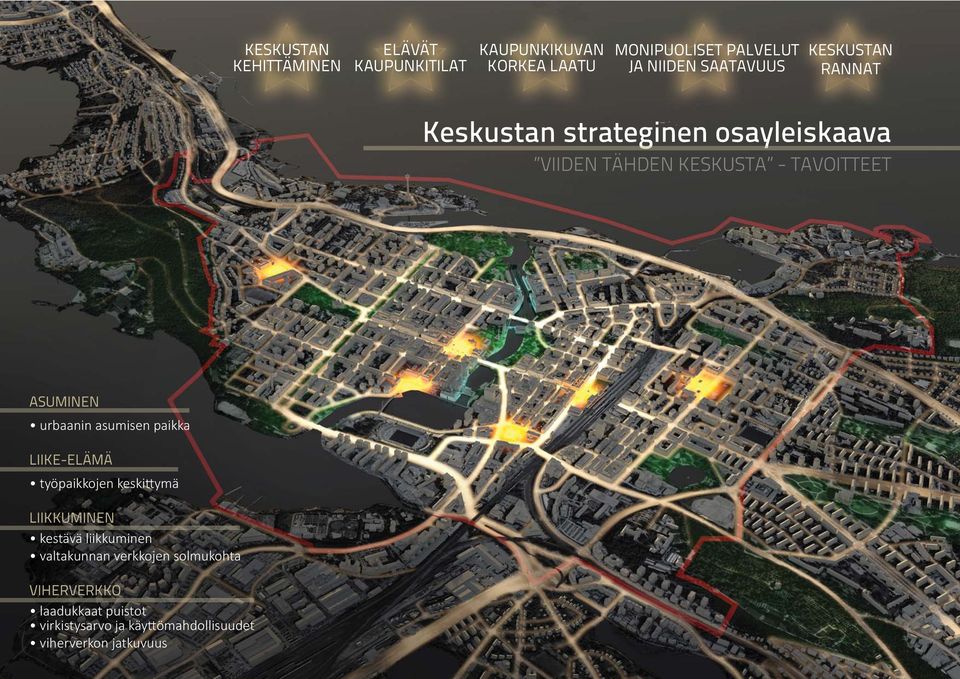 Keskustan strateginen osayleiskaava VIIDEN TÄHDEN KESKUSTA -