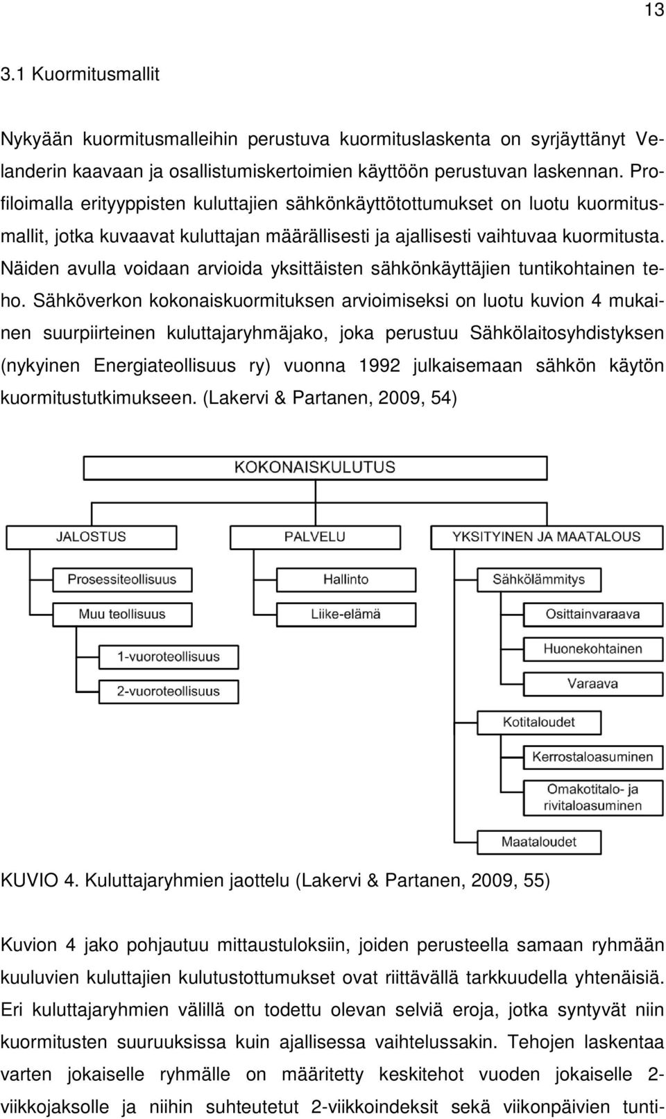 Näiden avulla voidaan arvioida yksittäisten sähkönkäyttäjien tuntikohtainen teho.