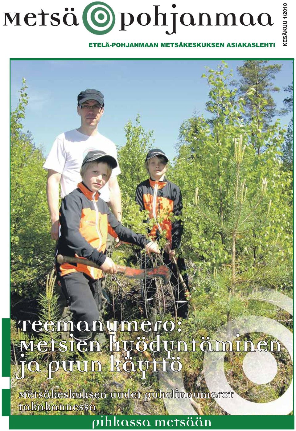 Metsien hyödyntäminen ja puun käyttö